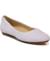 Naturalizer Maxwell Flats Women's Shoes In Iced Lilac Suede
