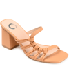Journee Collection Emory Strappy Sandal In Tan