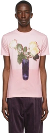 ACNE STUDIOS PINK POLYESTER T-SHIRT