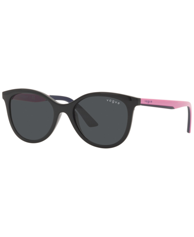 Vogue Jr Unisex Sunglasses, Vj2013 (ages 7-10) In Black
