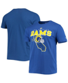 New Era Men's  Royal Los Angeles Rams Local Pack T-shirt In Royal