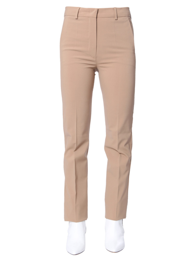 Sportmax Straight Leg Narvel Pants In Beige