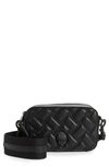 Kurt Geiger Kensington Small Leather Camera Bag In Black