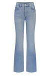 Dl1961 Bridget Instasculpt High Waist Split Hem Bootcut Jeans In Light Reef