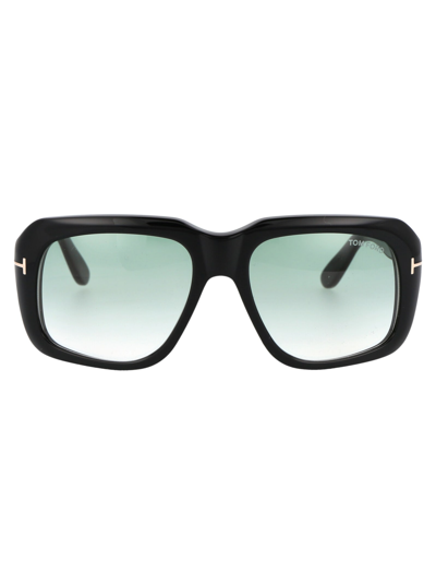 Tom Ford Ft0885 Sunglasses In 01p Black