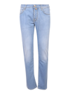 Jacob Cohen Blue Cotton Slim Men Jeans In Blue