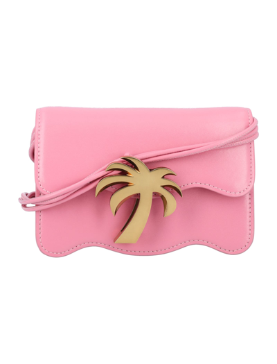 Palm Angels Mini Palm Beach Bag In Pink