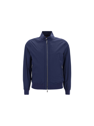 Moorer Alberti-kn Jacket In Blue