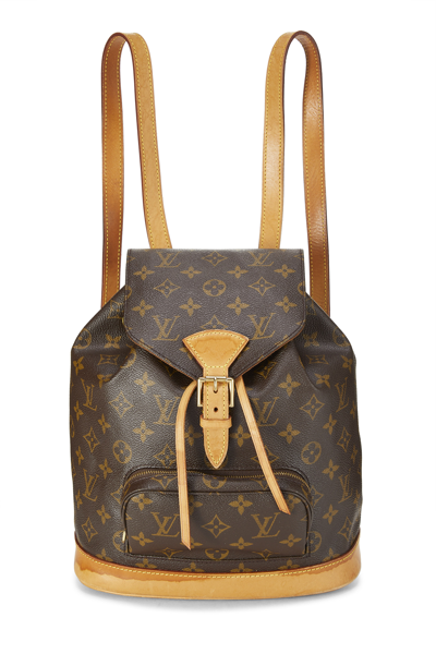 Pre-owned Louis Vuitton Monogram Canvas Montsouris Mm 