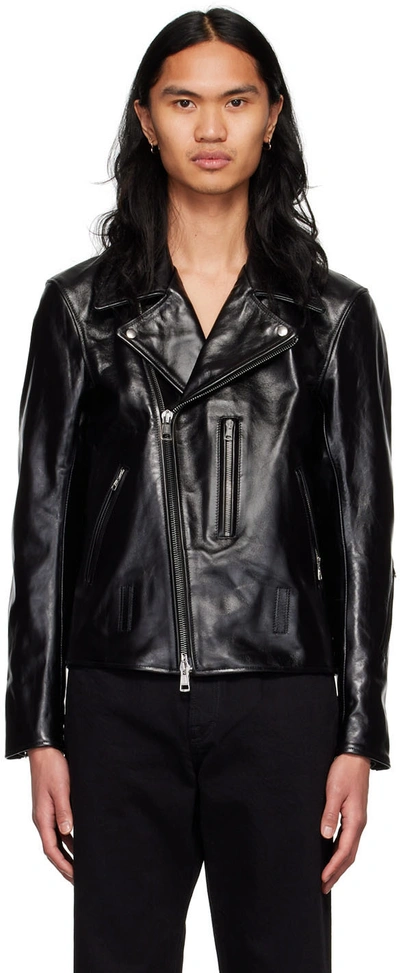 Our Legacy Black Hellraiser Leather Jacket