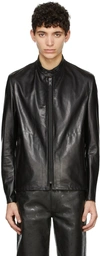 SCHOTT BLACK MISSION LEATHER JACKET