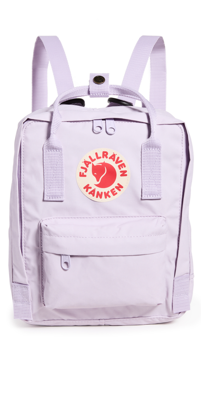 Fjall Raven Kanken Mini Backpack In Pastel Lavender