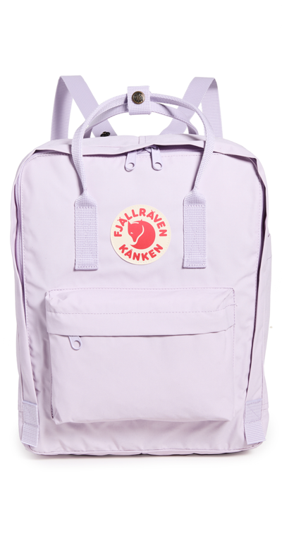 Fjall Raven Kanken Backpack In Pastel Lavender