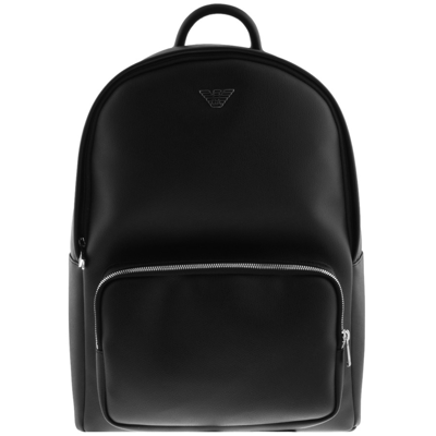 Armani Collezioni Emporio Armani Logo Backpack Black