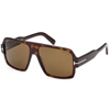 TOM FORD TOM FORD FT093358 SUNGLASSES BROWN