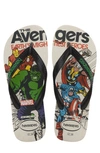 Havaianas X Marvel Flip Flop In Beige