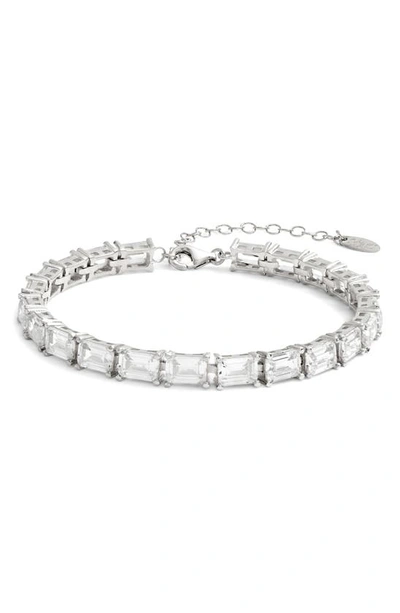 Shymi Tennis Bracelet In Silver