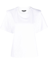 Isabel Marant T-shirt Zelitos In Cotone In White