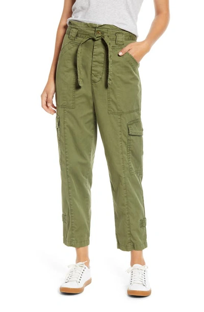 Alex Mill Expedition Washed Twill Ankle Pants In Z/dnuarmy Olive