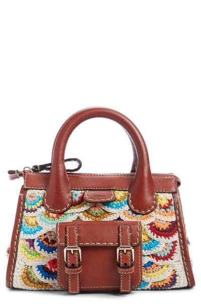 Chloé Edith Mini Handbag In Multicolor 2