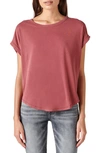 Lucky Brand Sandwash T-shirt In Tandori Spice