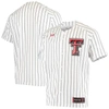 UNDER ARMOUR UNDER ARMOUR WHITE TEXAS TECH RED RAIDERS REPLICA PERFORMANCE BASEBALL JERSEY