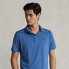 Ralph Lauren Classic Fit Performance Polo Shirt In Retreat Blue
