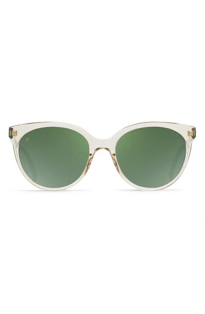 Raen Lily 54mm Cateye Sunglasses In Ginger / Pewter Mirror
