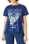 LUCKY BRAND AC/DC GRAPHIC TEE