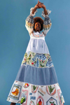 farm rio pineapple beach maxi dress Farm Rio Pineapple Star Maxi Dress, Farm Rio