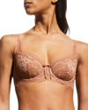 Skarlett Blue Minx Underwire Balconette Bra In Gleam In Gleam