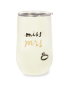 Kate Spade Miss To Mrs. Stainless Steel Wine Tumbler