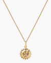 Zoe Lev 14k Yellow Gold Sun Pendant Necklace, 16-18 In Gold