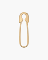 Zoe Lev 14k Yellow Gold Safety Pin Drop Earring In Gold