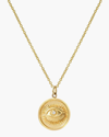 ZOE LEV DIAMOND EYE MEDALLION NECKLACE | DIAMONDS/YELLOW GOLD