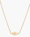 Zoe Lev Diamond Evil Eye Pendant Necklace | Diamonds/yellow Gold In Gold