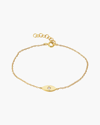 Zoe Lev Diamond Evil Eye Bracelet | Diamonds/yellow Gold In Gold
