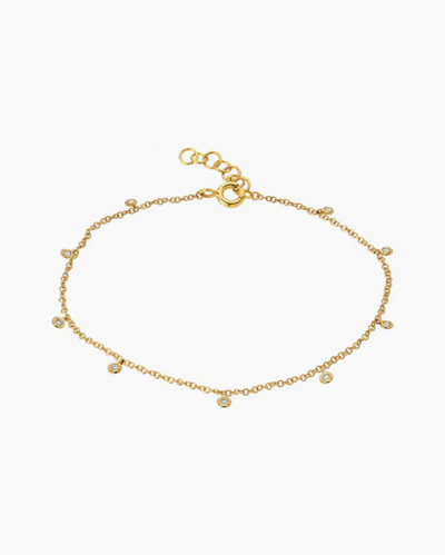 Zoe Lev Diamond Evil Eye Bracelet | Diamonds/yellow Gold