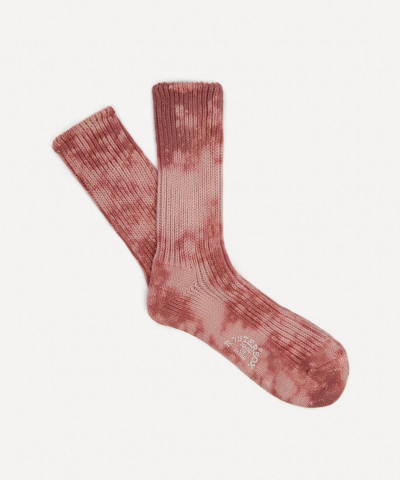 Rostersox Tie Dye Socks In Pink