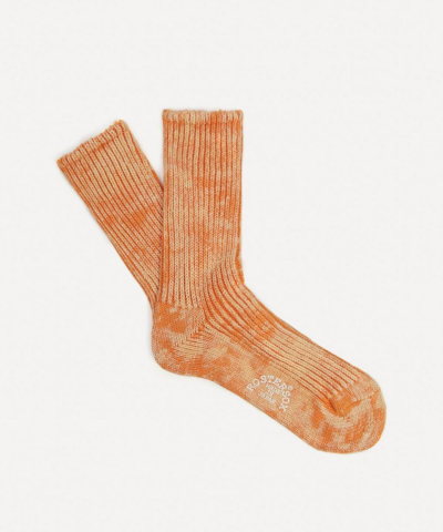 Rostersox Tie Dye Socks In Orange