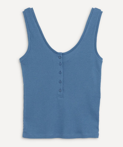 Sessun Vizzanova Tank Top - Size 12 In Dusk Blue