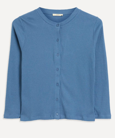Sessun Sila Cardigan - Size 10 In Dusk Blue