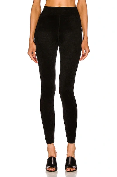 Alaïa High Waisted Legging In Noir