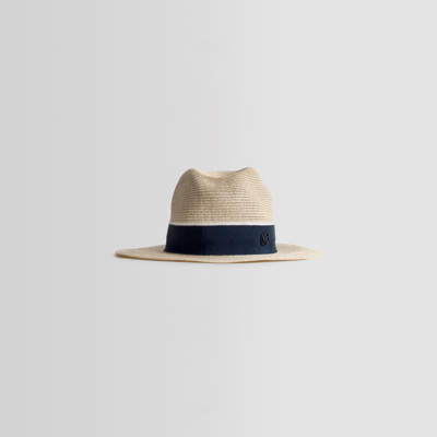 Maison Michel Hats In Off-white