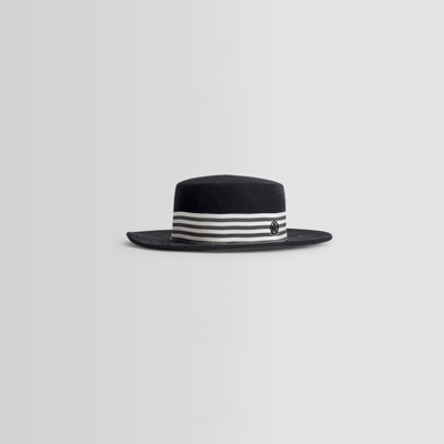 Maison Michel Hats In Black