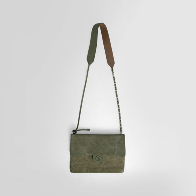 Readymade Shoulder Bags In Green