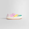 Palm Angels Gradient-pattern Canvas Slip-on Trainers In Multicolor