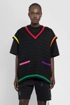 Mastermind Japan Mastermind World Man Sweater Black Size Xl Polyester In Black