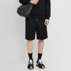 Loewe Relaxed-fit Zip-up Wool Shorts In Black