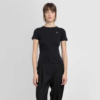 Marine Serre T Shirts In Black